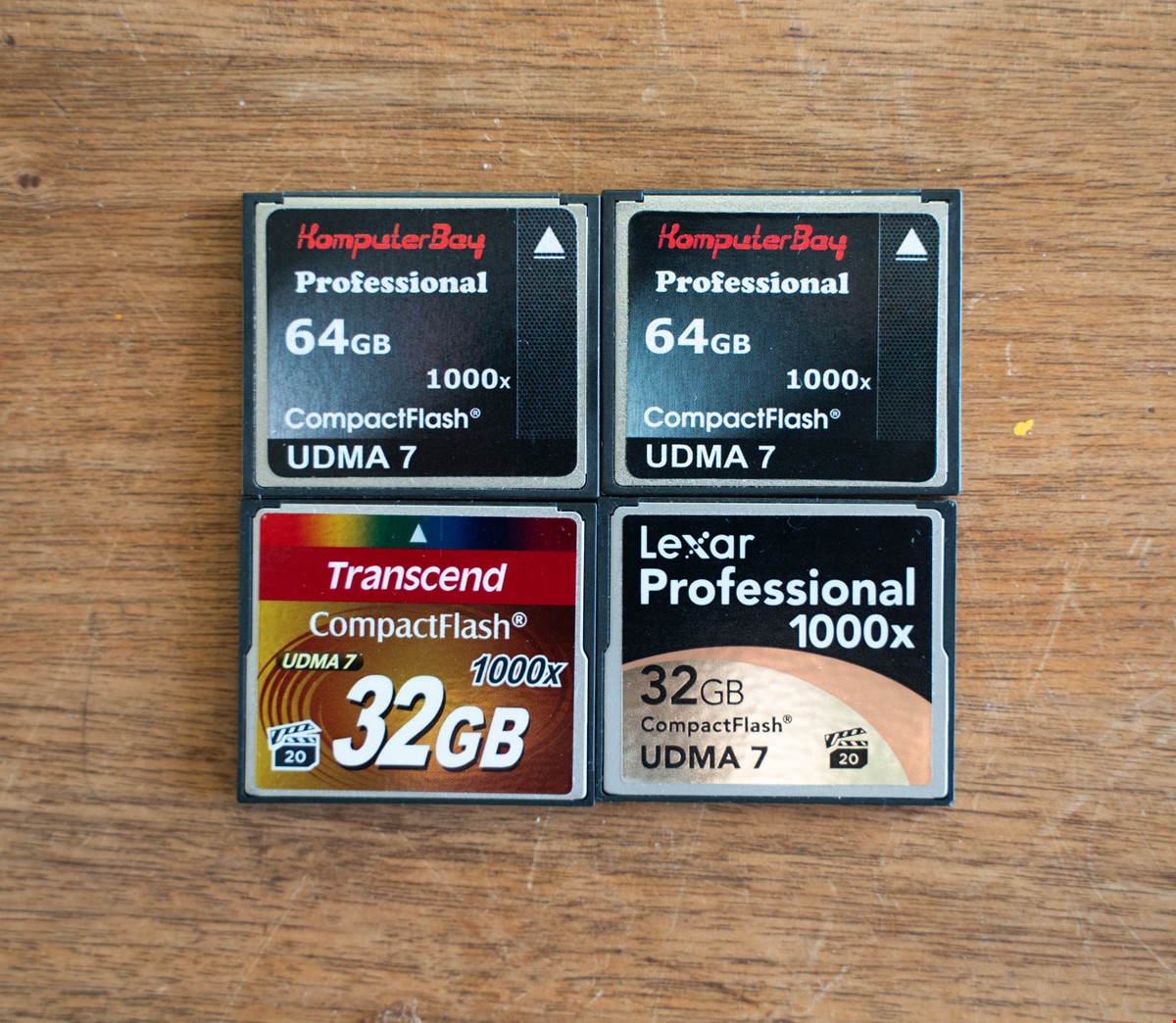 Compact flash UDMA 7  64GB/32GB