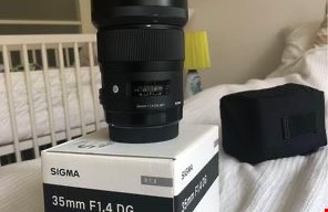 Sigma Art 35mm f1.4 DG EF mount