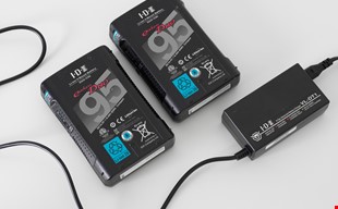 IDX V-mount batterier med laddare