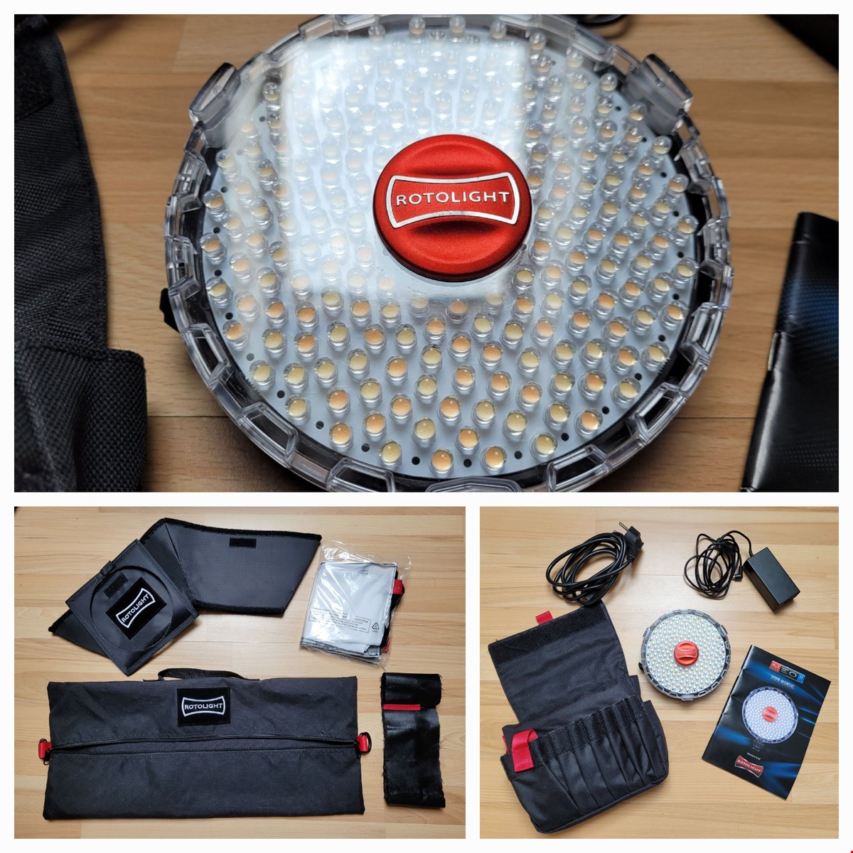 Rotolight NEO 2 ljus + softbox kit