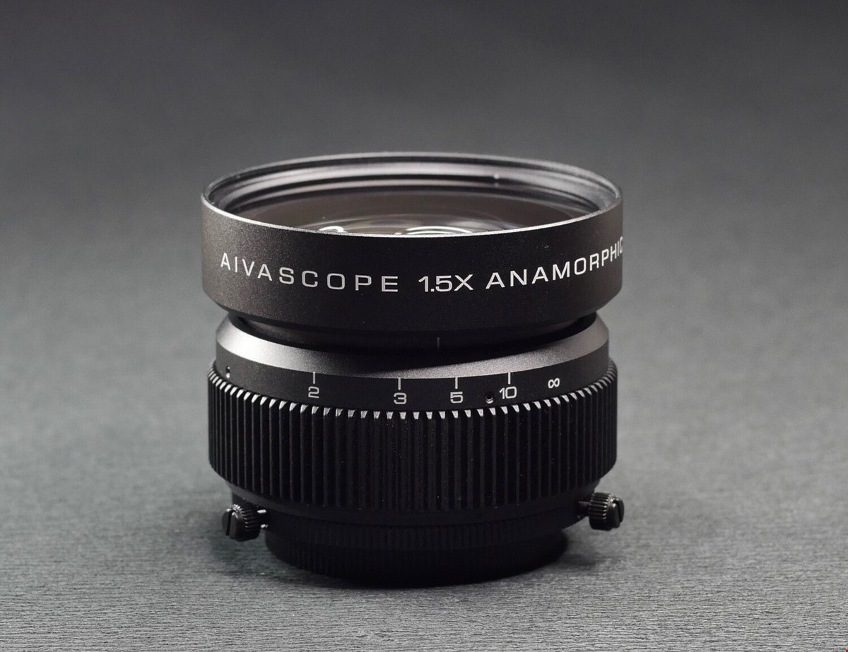 Aivascope 1.5X blue flare anamorphic lens
