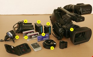 Videokamera Sony PMW-EX3 + tillbehör
