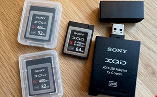 XQD-kort & XQD USB Adapter