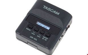 Tascam DR-10L recorder med Tentacle lavalier mikrofon