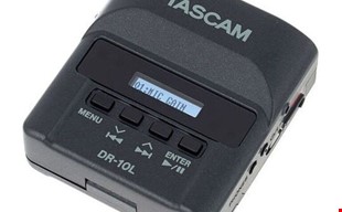 Tascam DR-10L recorder m Tentacle mygga mikrofon 1400 + moms