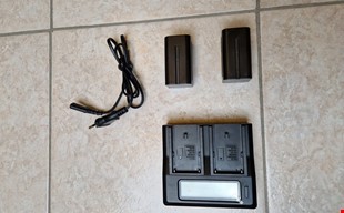 Jupido Duo Charger with 2 battery