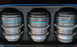 Canon RF // SIRUI Nightwalker 3 lens set. 24,35,55mm