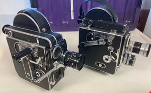 2 st Paillard Bolex 16mm kameror i nyskick