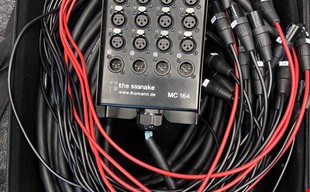 The sssnake MC164 Multicore Bundle stage box