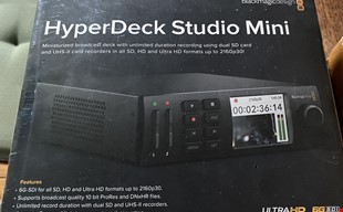 Blackmagic HyperDeck Studio HD Mini videoinspelare