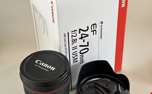 Canon objektiv, EF 24-70/2.8, 17-40/4, 100/2.8 macro