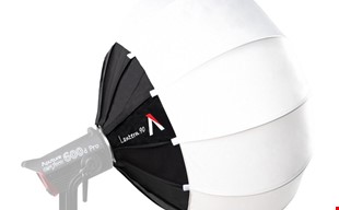 2x Aputure Light Storm C120d II + Light Dome Mini II + lantern